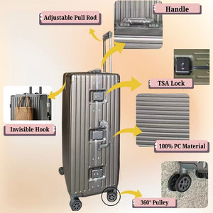 Hard Case Luggage 20/24/28 Inches Suitcase (L005)