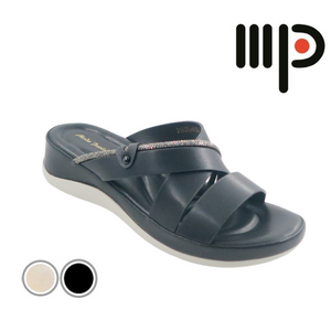 Ladies Wedges Mules Shoes (35529L)