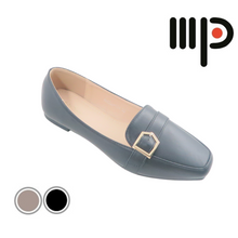 Load image into Gallery viewer, Ladies Flat Shoes Square Cover Toe (35332L)