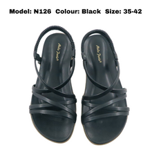 Load image into Gallery viewer, Ladies Sandal Slides in 3 Colors (N126)