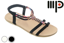 Load image into Gallery viewer, Ladies Sandals Strap Slides (35052T)