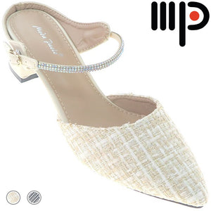 Moda Paolo Women Slip-Ons Heels in 2 Colours (34734T)