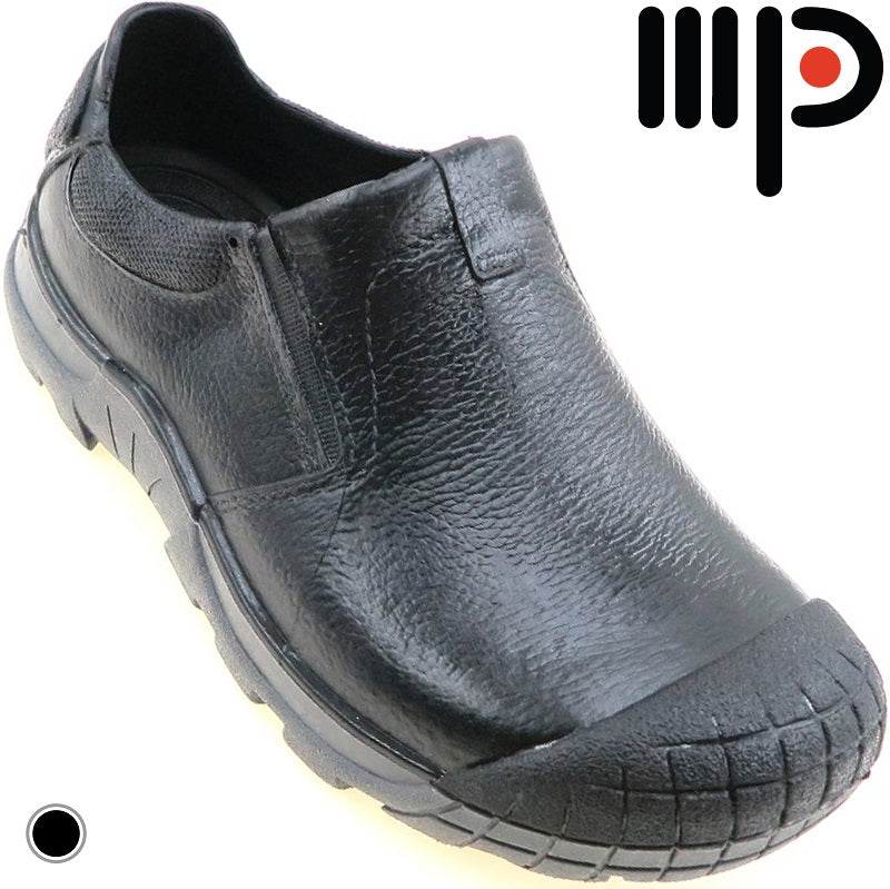 Moda Paolo Unisex Kitchen Safety Shoes In Black (1488T)