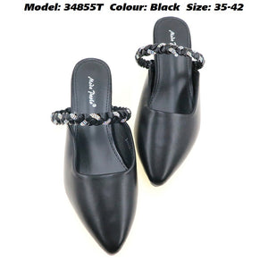 Moda Paolo Women Slip-Ons Heels in 2 Colours (34855T)