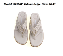 Load image into Gallery viewer, Moda Paolo Women Slides In 2 Colours (34906T)