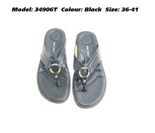 Load image into Gallery viewer, Moda Paolo Women Slides In 2 Colours (34906T)