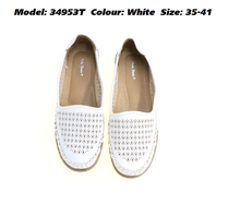 Load image into Gallery viewer, Moda Paolo Ladies Flats Covered Toe (34953T)