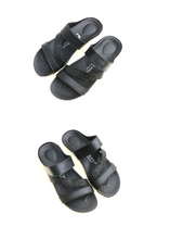 Load image into Gallery viewer, Moda Paolo Women  Slippers In Black (1475T)