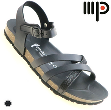 Load image into Gallery viewer, Moda Paolo Women Sandals In Black (1476T)
