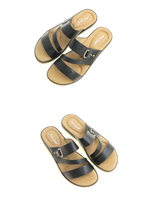 Load image into Gallery viewer, Moda Paolo Women Slides In 2 Colours (34917T)