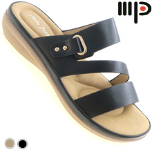 Load image into Gallery viewer, Moda Paolo Women Slides In 2 Colours (34917T)