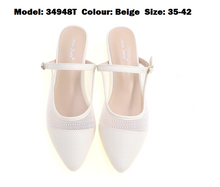 Load image into Gallery viewer, Moda Paolo Women Slip-Ons Heels In 2 Colours (34948T)