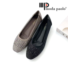 Load image into Gallery viewer, Ladies Formal Slip-On Wedges (35982L)