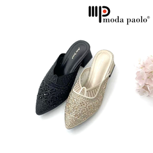 Load image into Gallery viewer, Ladies Slip-On Pointed Toe Heels (35858L)