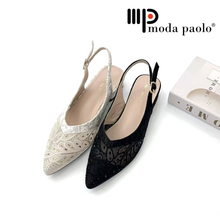Load image into Gallery viewer, Ladies Strap Pointed Toe Heels (35983L)