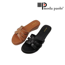 Load image into Gallery viewer, Ladies Slip-On Wedges Mules (35936L)