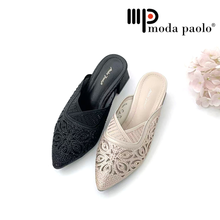 Load image into Gallery viewer, Ladies Slip-On Pointed Toe Heels (35859L)