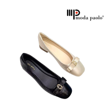 Load image into Gallery viewer, Ladies Low Heels Covered Shoe 36030L - Elegant Design for Everyday Wear &amp; Semi-Formal Events