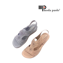 Load image into Gallery viewer, Ladies Strap Wedges Sandals 36028L - Chic Comfortable Wedge Heel for Versatile Occasions