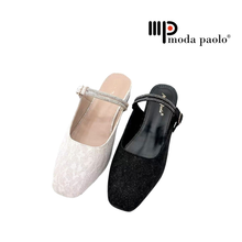 Load image into Gallery viewer, Ladies Slip-On Heels (36047L)