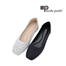 Load image into Gallery viewer, Ladies Slip-On Flat Shoe (35918L)
