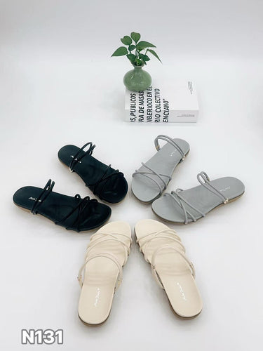Ladies Flat Sandals Strap Design (N131)
