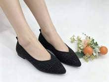 Load image into Gallery viewer, Ladies Pointed Toe Flat Shoe (35994L)