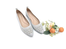 Load image into Gallery viewer, Ladies Pointed Toe Flat Shoe (35995L)