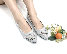 Load image into Gallery viewer, Ladies Pointed Toe Flat Shoe (35995L)