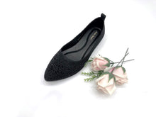 Load image into Gallery viewer, Ladies Pointed Toe Flat Shoe (35997L)