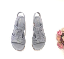 Load image into Gallery viewer, Ladies Strap Wedges Sandals 36028L - Chic Comfortable Wedge Heel for Versatile Occasions