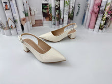 Load image into Gallery viewer, Ladies Pointed Toe Heels Buckle Design (N133)