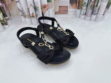 Load image into Gallery viewer, Ladies Strap Sandals Ribbon Design (35687L)