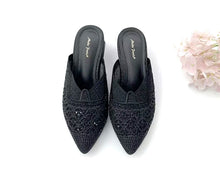 Load image into Gallery viewer, Ladies Slip-On Pointed Toe Heels (35858L)