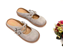 Load image into Gallery viewer, Ladies Slip-On Half-Covered Shoe (36025L)