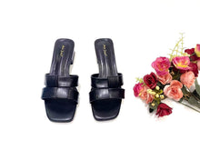Load image into Gallery viewer, Ladies Slip-On Heels Mules (35952L)