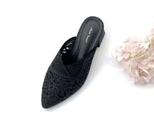 Load image into Gallery viewer, Ladies Slip-On Pointed Toe Heels (35859L)