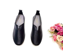 Load image into Gallery viewer, Ladies Slip-On Covered Shoe 36032L - Elegant Slip-On Design for Casual Wear &amp; Comfortable Flat Style