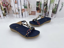 Load image into Gallery viewer, Ladies Slip-On Sandals Shoes (35684L)