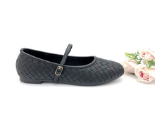 Load image into Gallery viewer, Women's Mary Jane Flat Shoes with Woven Texture (36007L)
