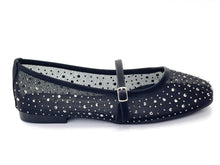 Load image into Gallery viewer, Ladies Flats Covered Shoes With Strap 36082L Stylish Practical Design for Everyday Wear