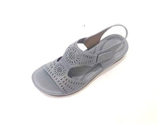 Load image into Gallery viewer, Ladies Strap Wedges Sandals 36028L - Chic Comfortable Wedge Heel for Versatile Occasions