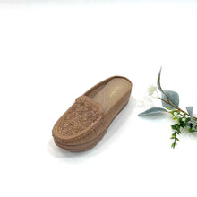 Load image into Gallery viewer, Ladies Slip-On Half-Covered Wedges Shoe (36099L)