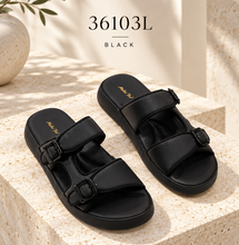 Load image into Gallery viewer, Ladies Platform Sandals Slide Slippers (36103L)