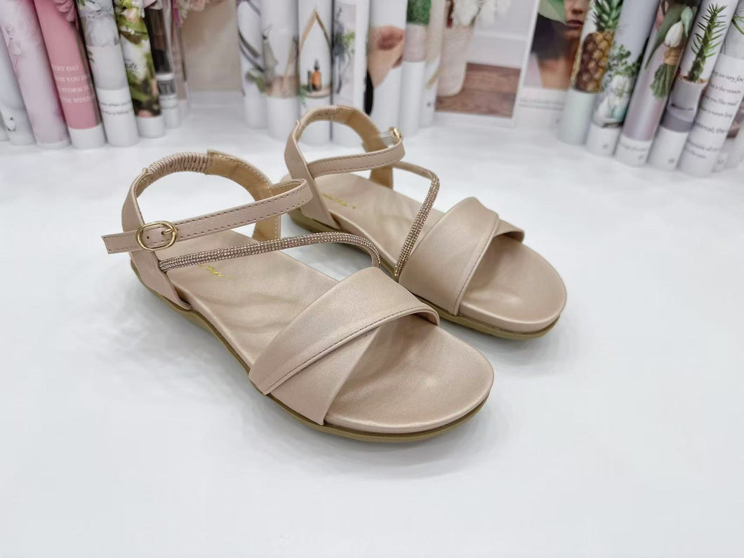 Ladies Strap Sandals In 2 Colors Casual Shoes (35685L)