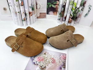 Ladies Leather Shoes Slip-On (E1035)
