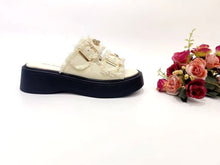 Load image into Gallery viewer, Ladies Slip-On Wedges Mules (35951L)