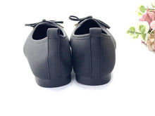 Load image into Gallery viewer, Ladies Mary Jane Flats Covered Shoe With Ribbon (36023L)