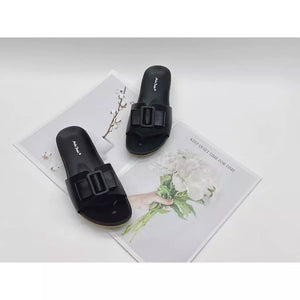 Ladies Flat Sandals Slip-On Shoes (N144)