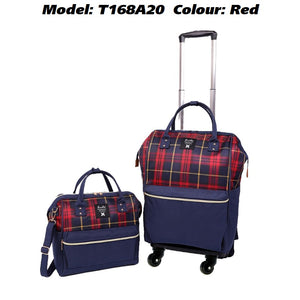 Moda Paolo Trolley Backpack in 2 Colours (T168A20)